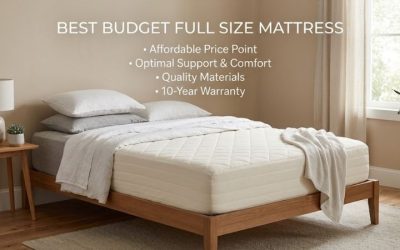 Best Budget Full Size Mattress: Top 6 Value Beds for 2026