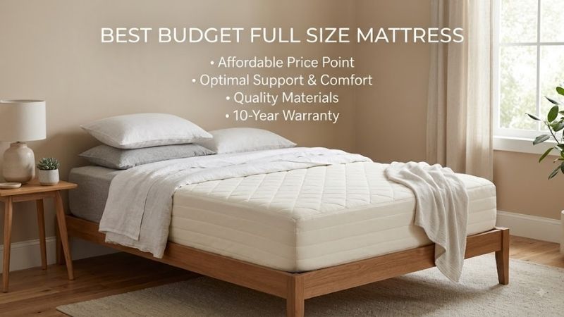 How to Choose the Right Best Budget Full Size Mattress