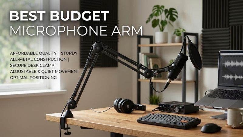 How to Choose the Right Best Budget Microphone Arm