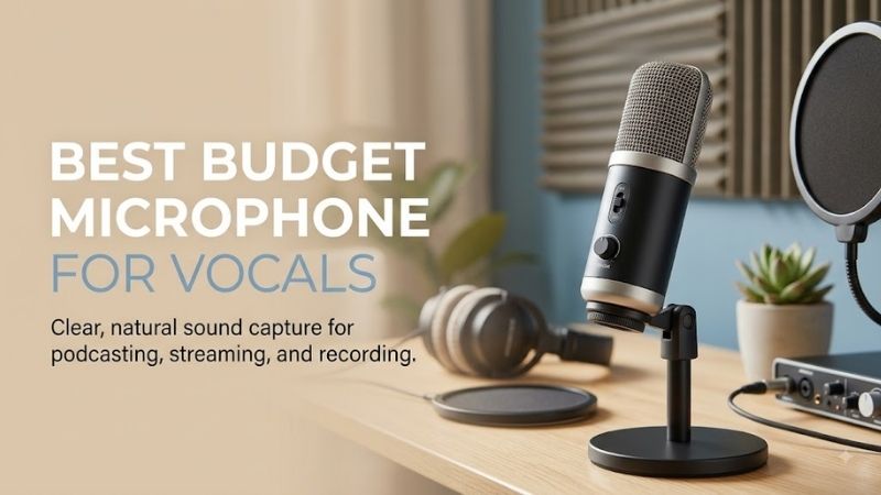 How to Choose the Right Best Budget Microphone For Vocals
