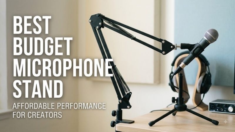 How to Choose the Right Best Budget Microphone Stand