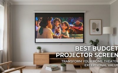 Best Budget Projector Screen: Top 4 Value Picks for 2026