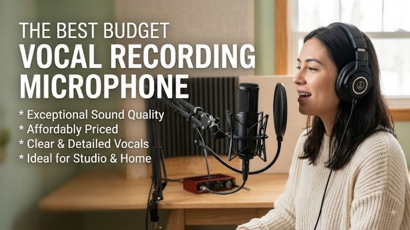 Audio-Technica AT2020 — Best Overall Entry-Level Mic