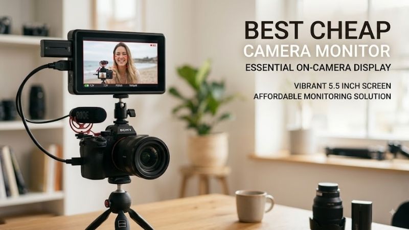 Feelworld F6 Plus V2 — Best for Compact Mirrorless Setups