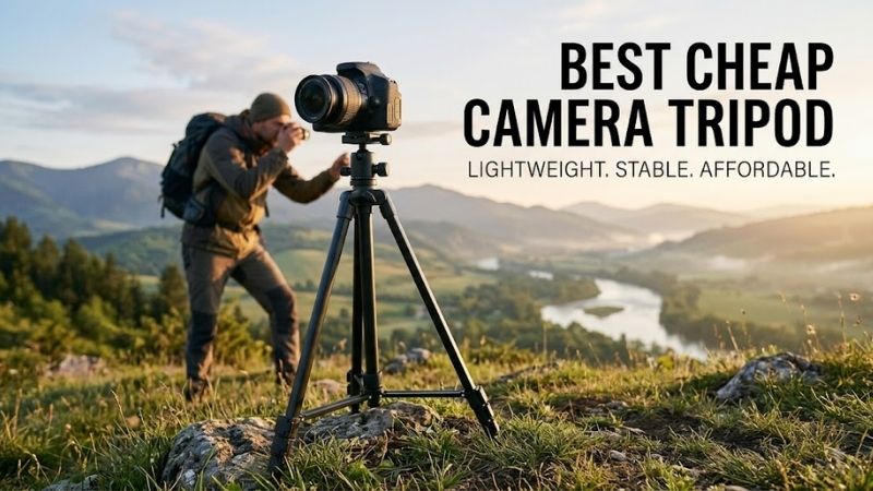 K&F CONCEPT 64″ Travel Tripod — Best Budget All-Rounder
