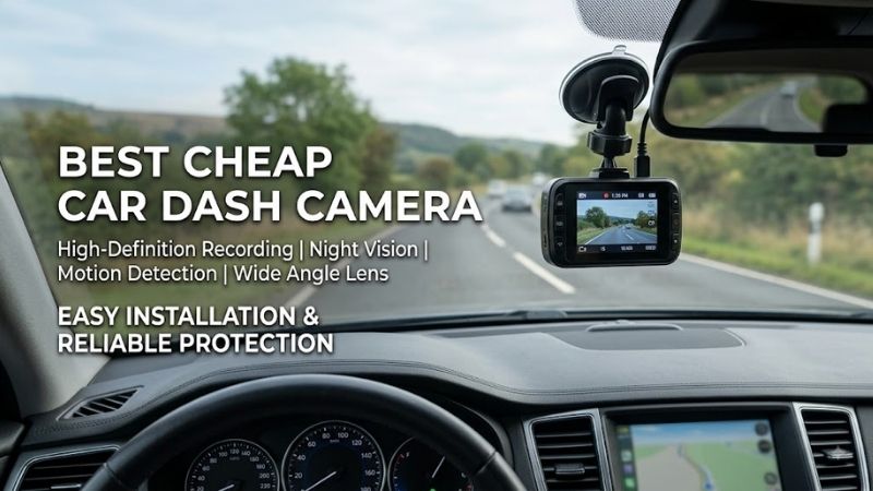 How to Choose the Right Best Cheap Car Dash Camera