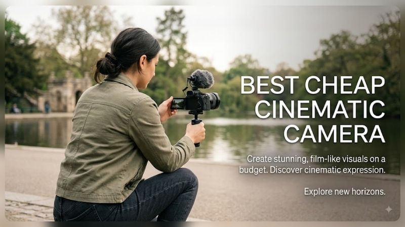 Blackmagic Pocket Cinema Camera 4K — Best Value for Beginners