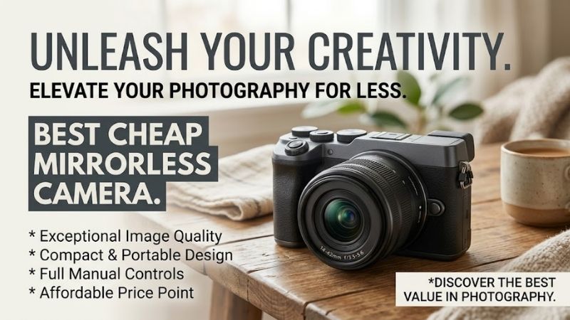 How to Choose the Right Best Cheap Mirrorless Camera
