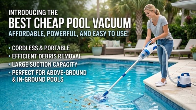 XtremepowerUS Premium Automatic Suction Pool Cleaner — Best Budget Pick for In-Ground Pools