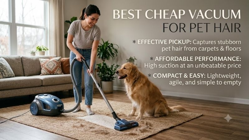 How to Choose the Right Best Cheap Vacuum Pet Hair